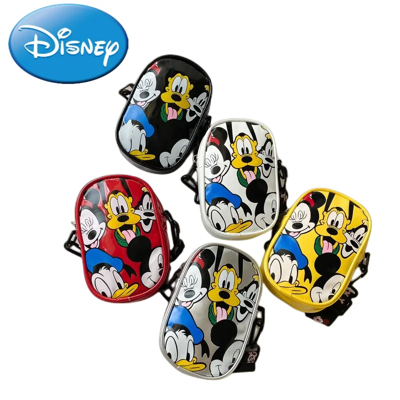 

Disney animation peripheral cartoon cute messenger bag convenient coin purse Mickey small shoulder mobile phone bag gift jewelry