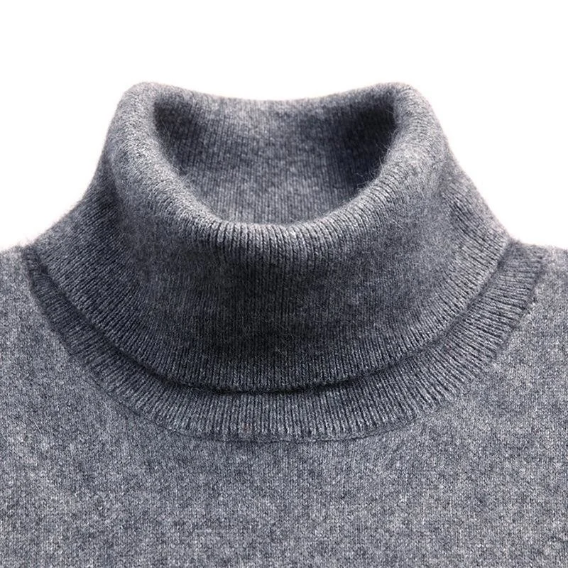 Водолазка мужская из смеси хлопка, пуловер, джемпер, эффектный Топ с эффектом омбре, XXXL, Осень-зима