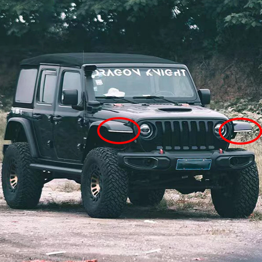 SXMA JL1164-3 Светодиодные фонари для крыльев без кронштейна 2 шт. поворотного фонаря