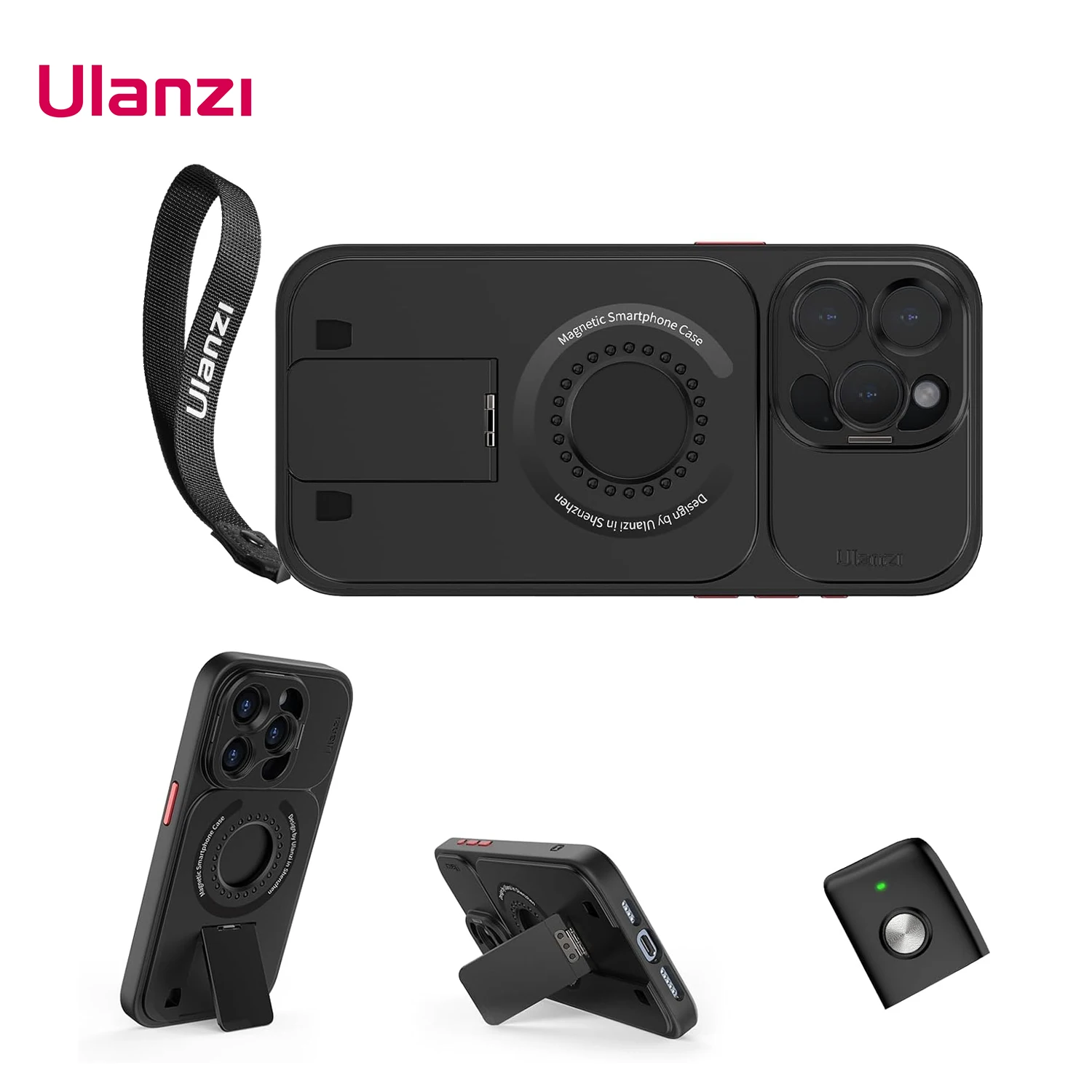 Быстросъемный телефонный чехол Ulanzi O-LOCK для iPhone 15 Pro/Pro Max Magsafe телефона с