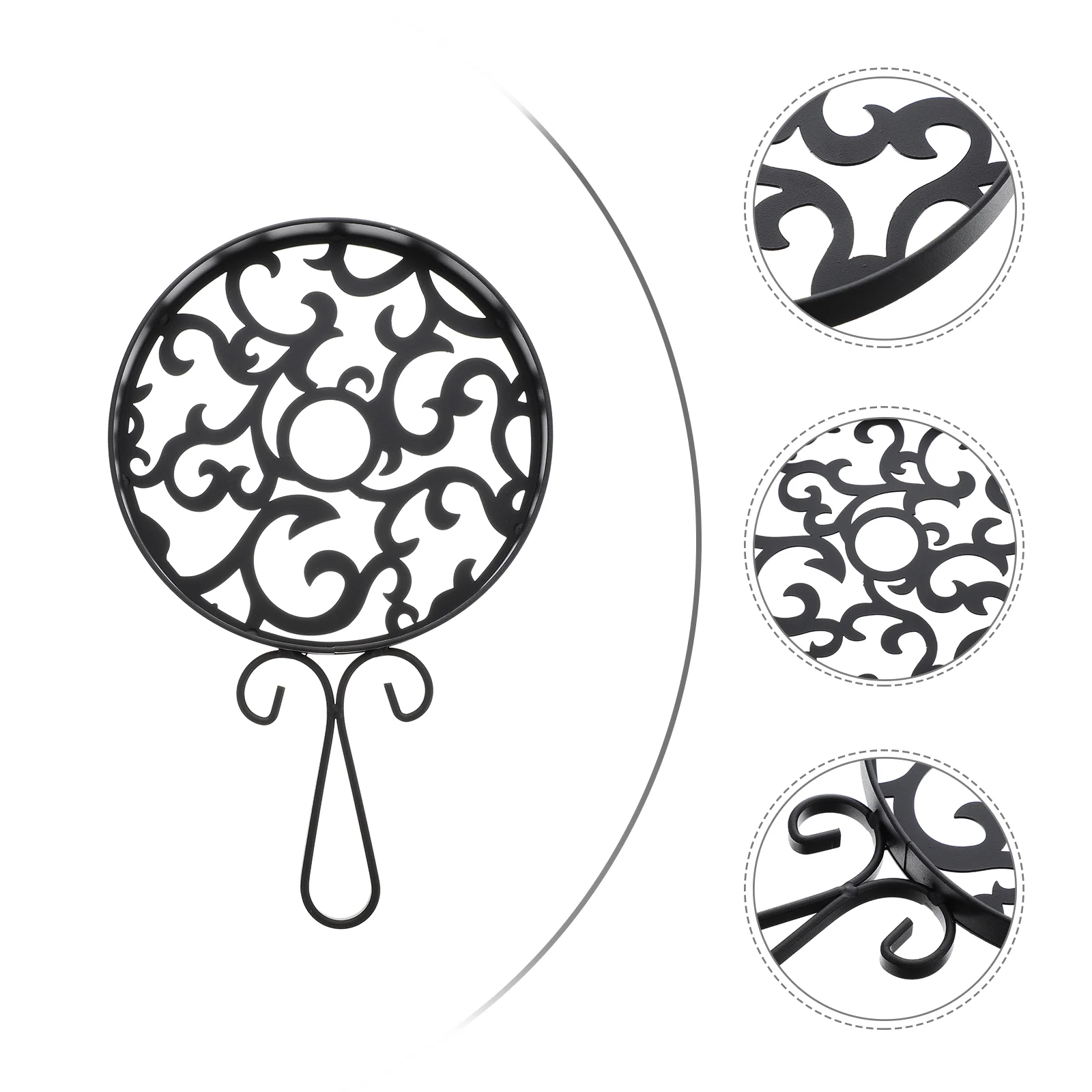 

Coaster Trivet Mats Table Kitchen Metal Iron Dining Placemats Dish Mat Pot Coffee Round Hot Mug Decorative Pads Trivets Bowl