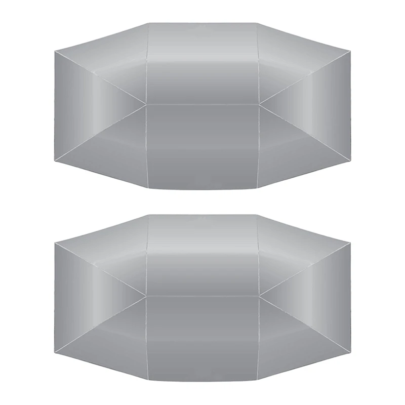 

AU05 -2Pcs 4.5X2. New Outdoor Car Vehicle Tent Car Umbrella Sun Shade Cover Oxford Cloth Polyester Covers Silver
