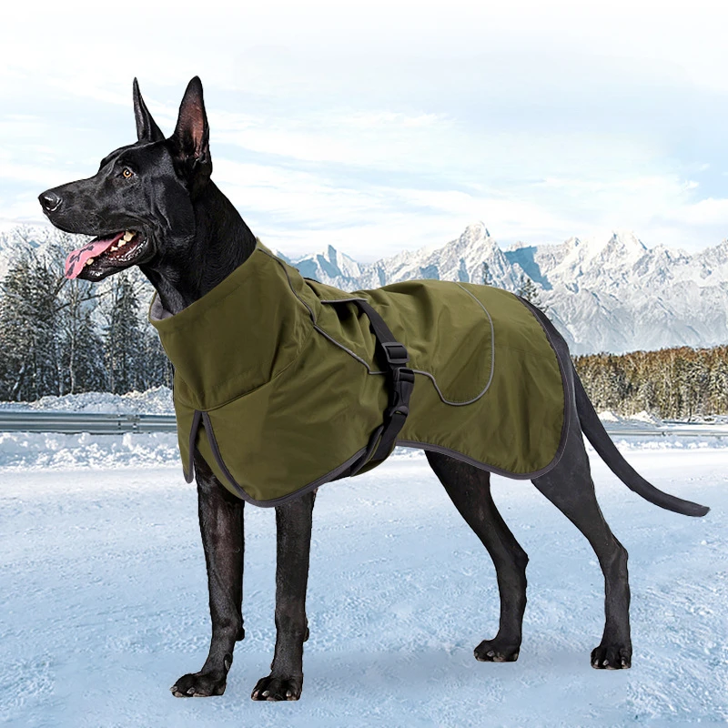 

Big Dog Jacket Windproof Winter Warm for Medium Large Dogs Golden Retriever Coat Labrador Costume Pitbull Outfits Dog Clothes