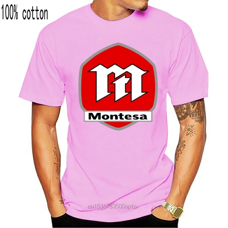 

Camiseta con estampado de motocicleta estilo Montesa, 6 tamaños
