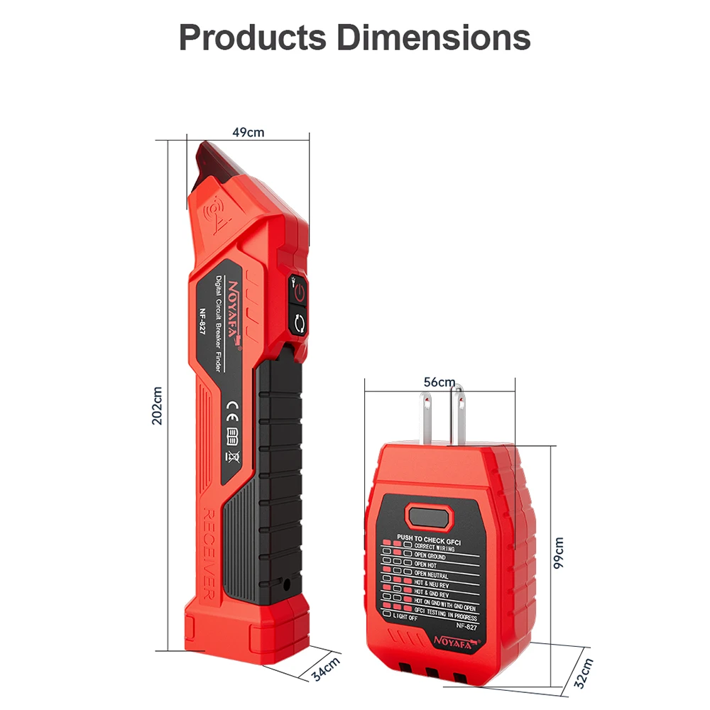 Noyafa Интегрированный Тестовый Переключатель Gfci