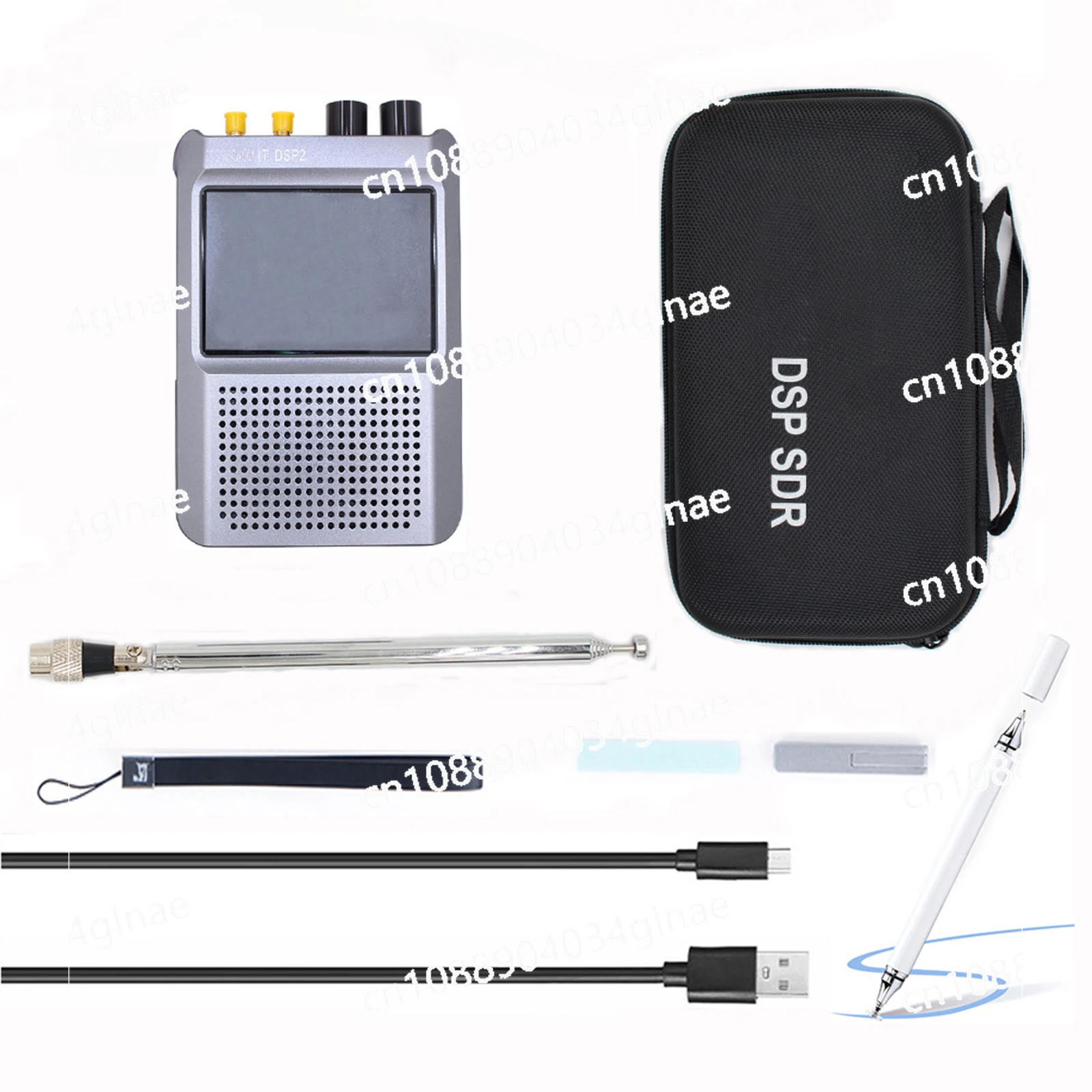 Беспроводной приемник DSP2 SDR 10 кГц-380 МГц 404 МГц-2 ГГц 3 5 дюйма сенсорный ЖК