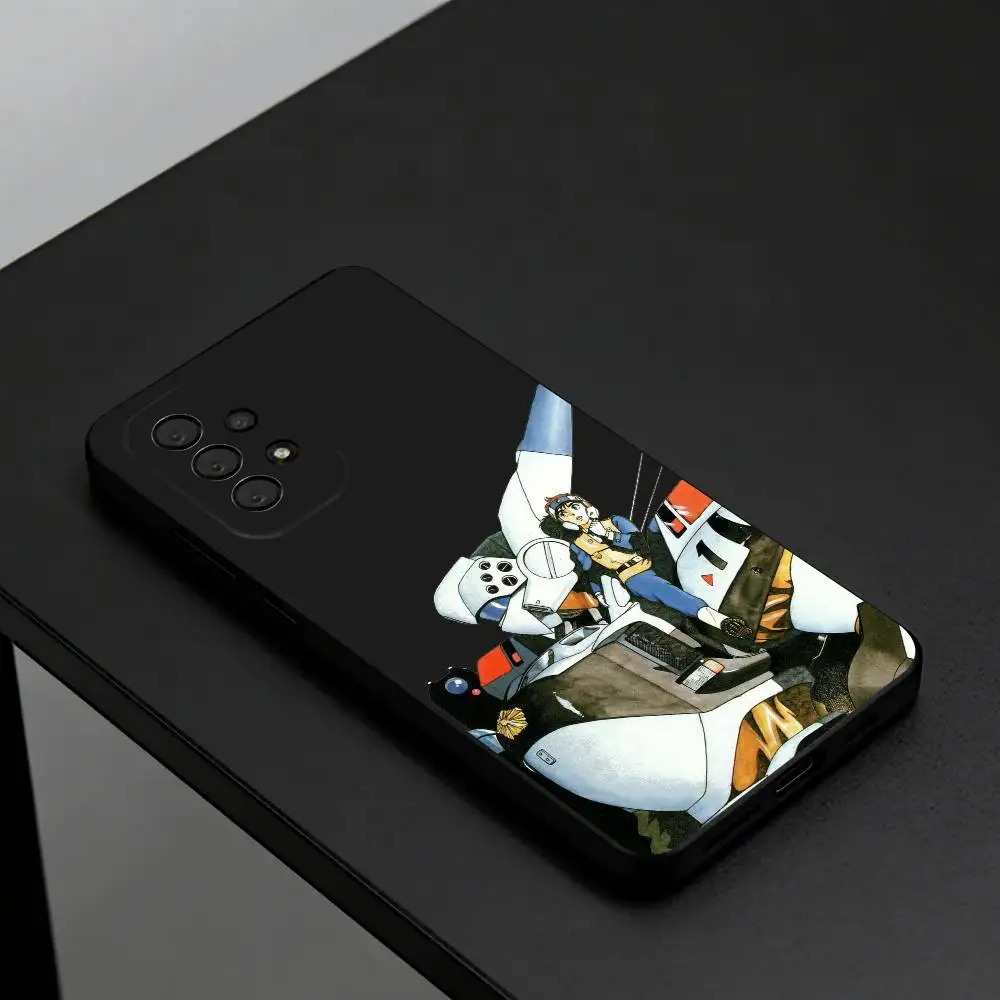 Фото Чехол для телефона Patlabor Anime для Samsung S26, S25, S24, S23, S22, Plus, мягкий силиконовый черный чехол №1