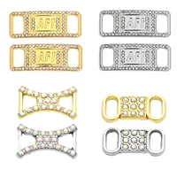 2022 new af1 diamond shoe charms fashion laces buckle quality metal shoelaces decorations chapa air force one shoes accessories