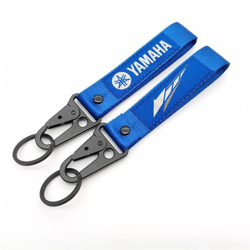 Брелок для ключей с собакой для yamaha, женская модель, трассировщик 9 gt tracer7 gt tracer900gt MT07 MT09 MT03 с вышивкой для мотоцикла