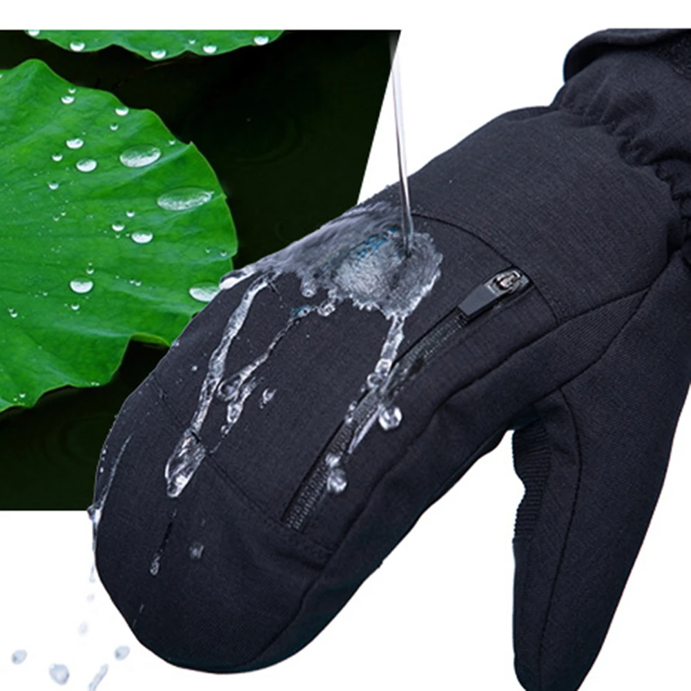 

Лыжные перчатки для сноуборда ветрозащитные 1 пара Нескользящие из полиэстера теплые износостойкие уличные спортивные перчатки для сенсор...