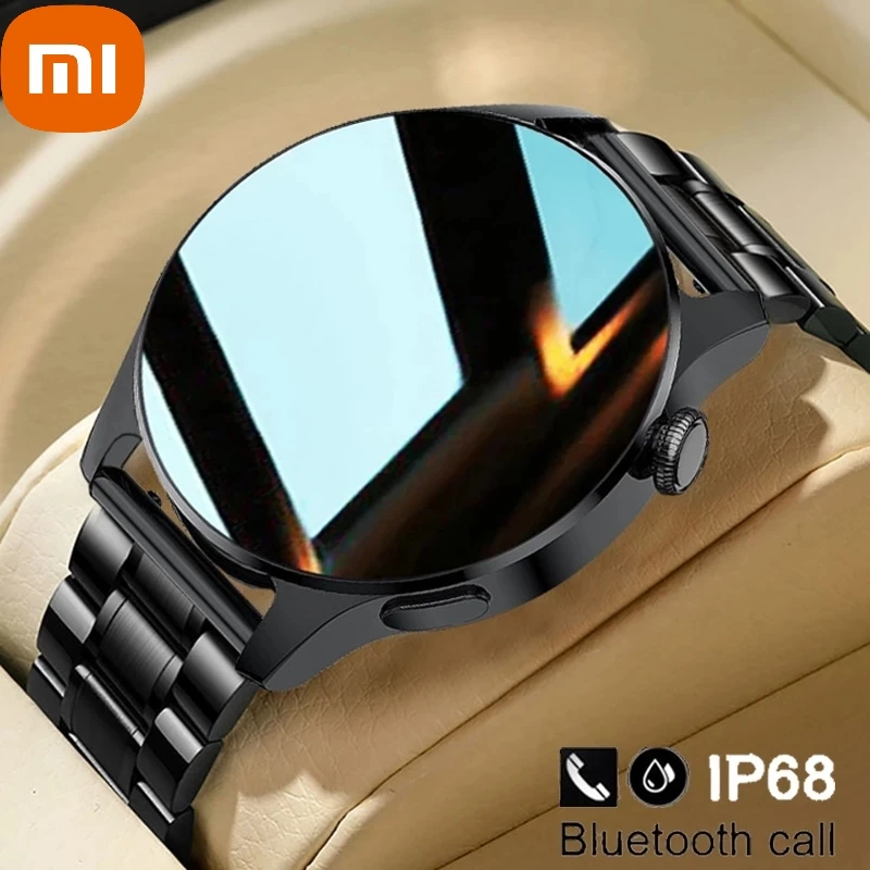 

Смарт-часы Xiaomi 2021 мужские спортивные с поддержкой Bluetooth и Пульсометром
