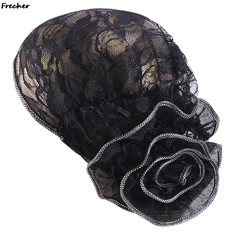 Женский головной убор для свадебной вечеринки красивый с цветочным кружевом