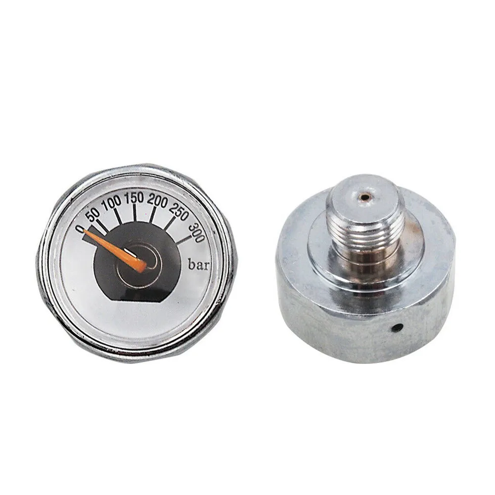 

1/8BSP Meter Biack Manometre Microm Mini PCP Paintball Pressure Gauge New