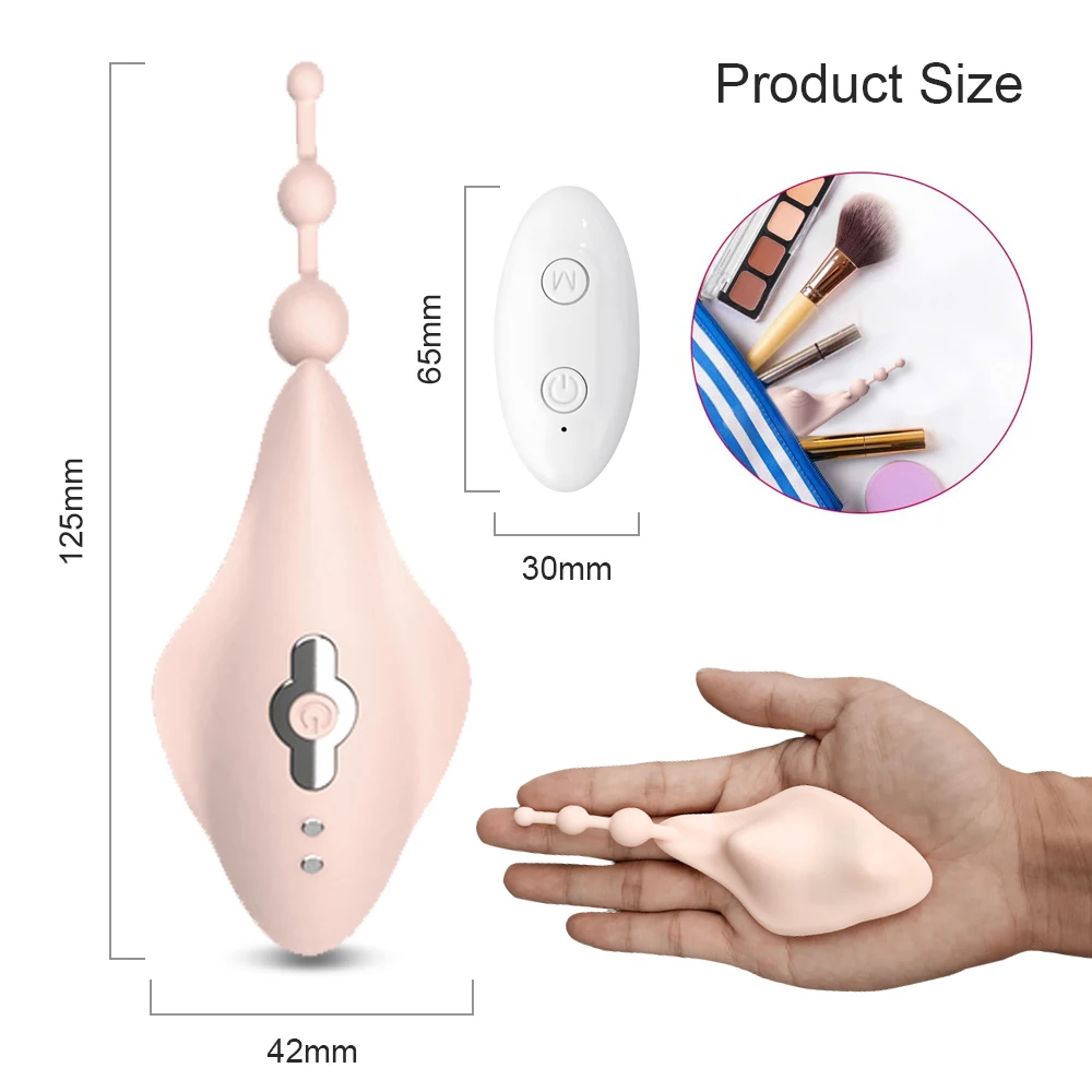 Беспроводной Вибратор с дистанционным управлением для женщин носимые Невидимые
