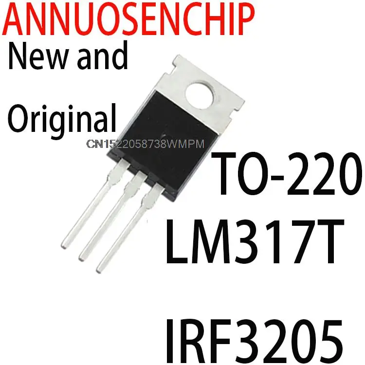 10PCS New and Original Transistor TO-220 TIP31 TIP32 TIP41 TIP42 LM317 IRF3205PBF TIP31C TIP32C TIP41C TIP42C LM317T IRF3205 - купить по