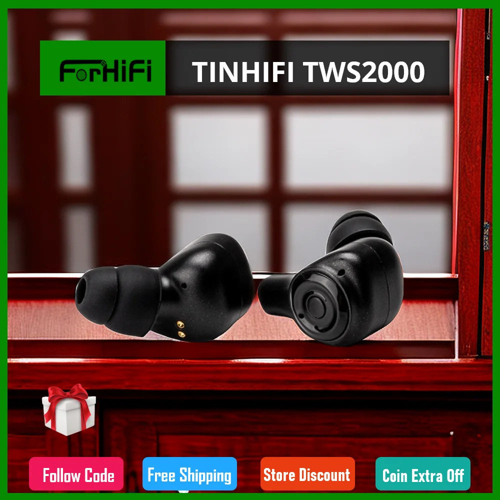 

TINHIFI TWS2000 Bluetooth TWS Беспроводная Проводная фотография