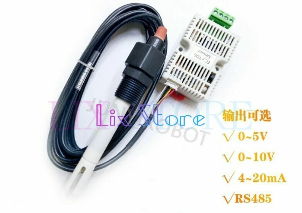 

EC transmitter TDS sensor module 4-20mA analog voltage output RS485 output
