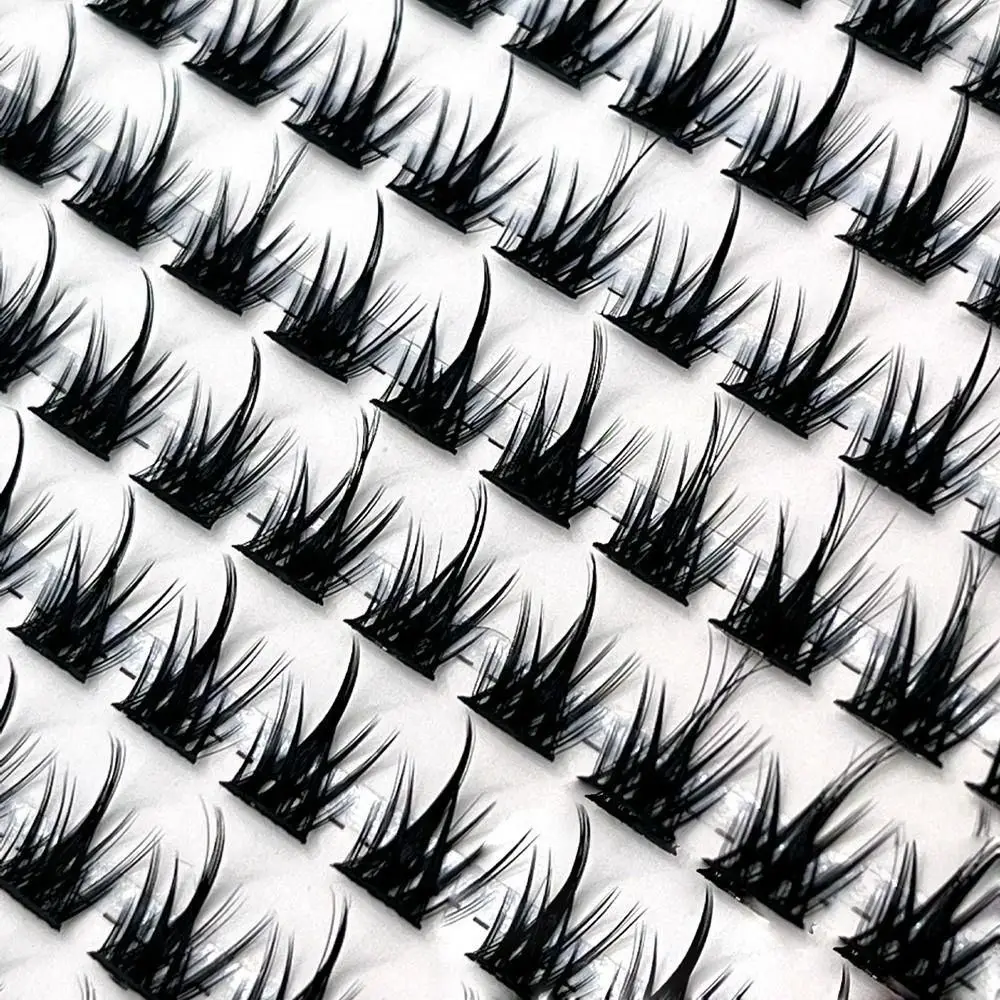 Многоразовая пушистая трилогия накладные ресницы мягкие толстые завитки дикий