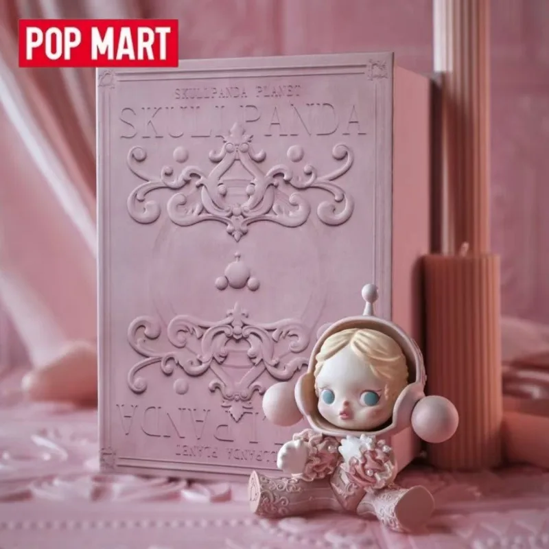 Фото POPMART SKULLPANDA Series ROLLING GRASS Фигурка Подлинная слепая коробка Mystery Box Guess Bag Игрушки Кукла Симпатичная аниме-фигурка Настольная №4