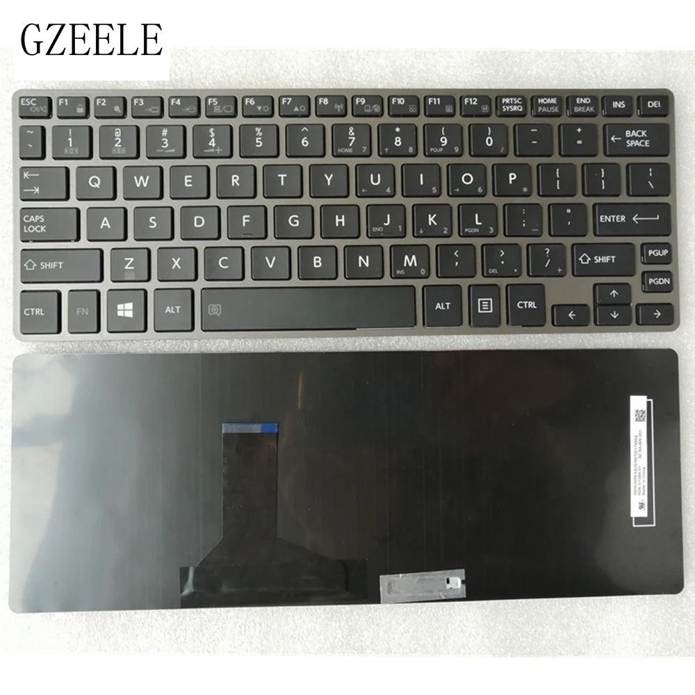 Английская клавиатура GZEELE для Toshiba Portege Z30 Z30T A B C фонарь