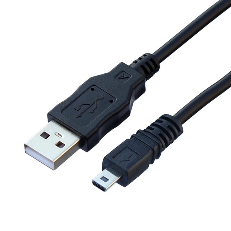 USB мини-кабель для передачи данных цифровой камеры 8 контактов универсальный Nikon