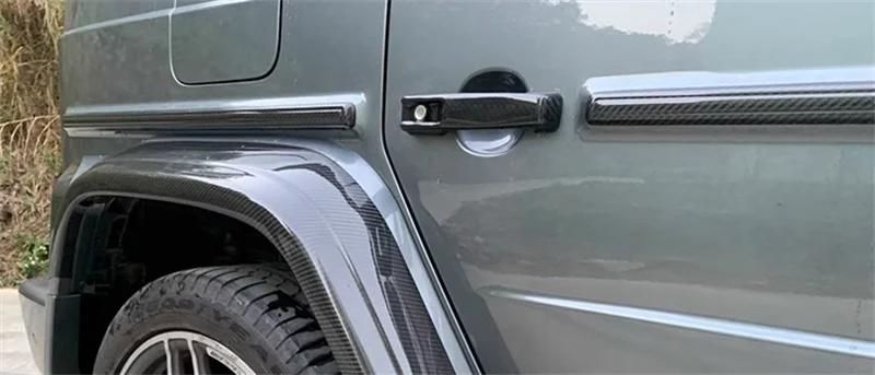 Фото Расширители колесных арок в стиле B900 Rocket для Mercedes G-Class W463a W464 (стиль B), аксессуары для автомобиля, 2019-2022 гг. №4