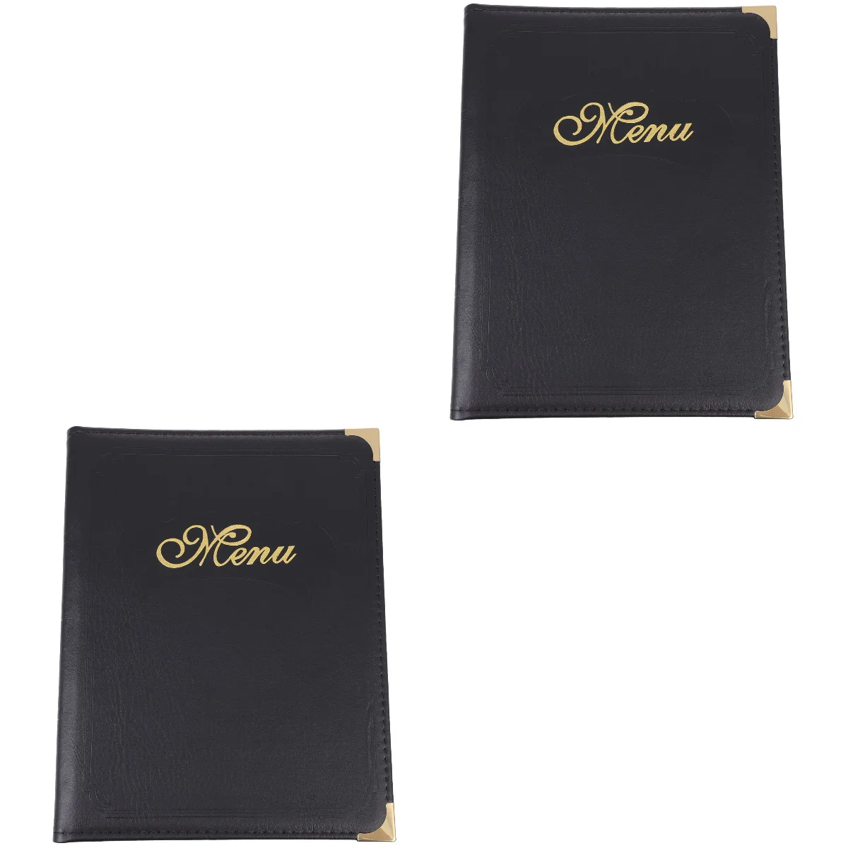

2 pcs Practical Menu Book Meal Folder Restaurant Menu Book Order Menu Book