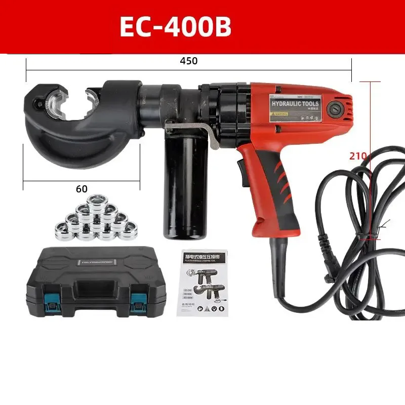 1800 Вт электрические гидравлические плоскогубцы 16-240 мм2 300/400B штепсельного типа