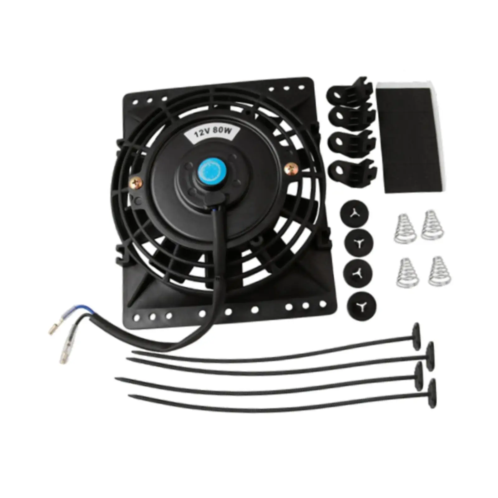 6-дюймовый Вентилятор охлаждения радиатора 12 в 80 Вт практичный компактный