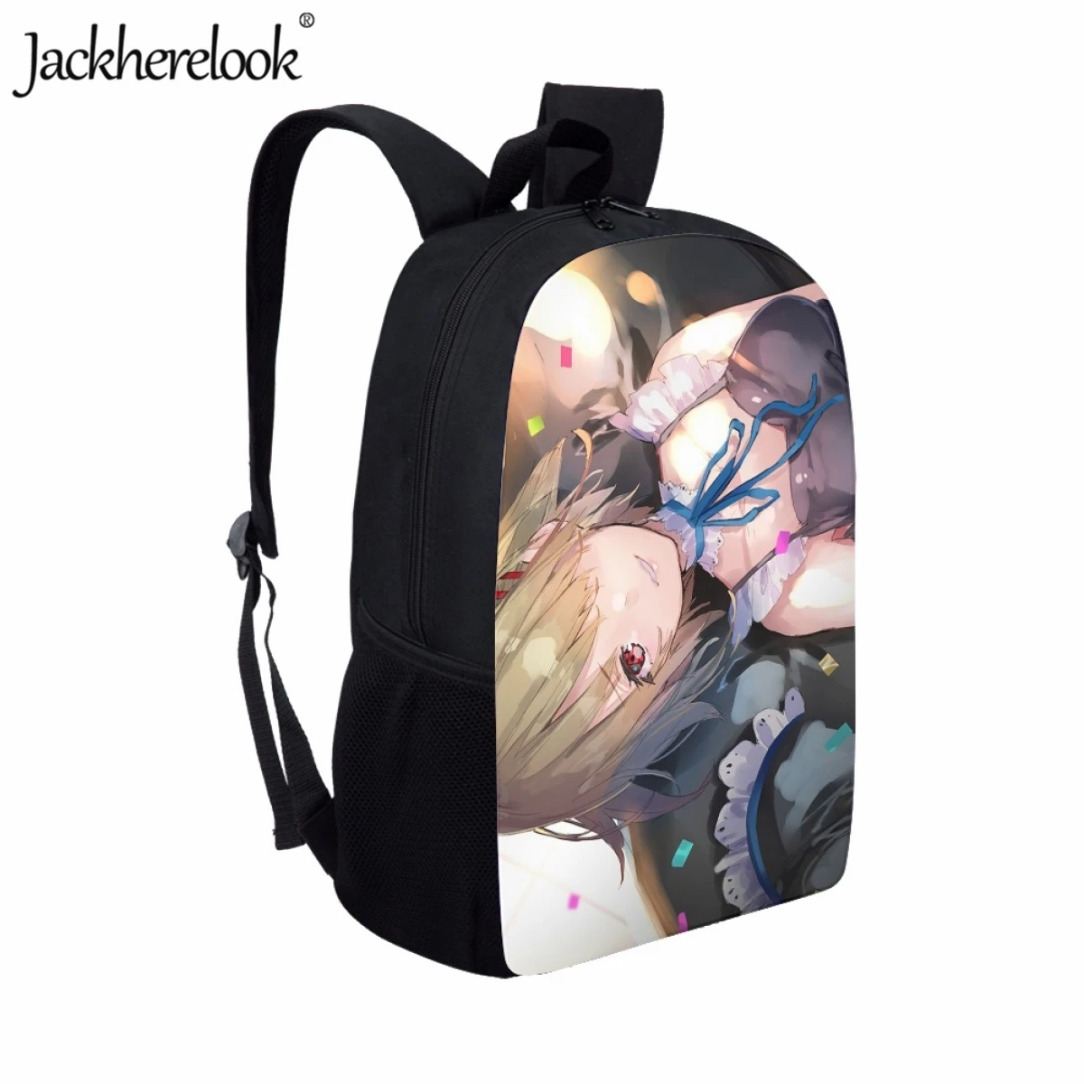 Jackherelook Fashion New Student School Bags Hot Japanese Anime Game Heaven Burns Red Girls Book Bags Casual Travel Backpack