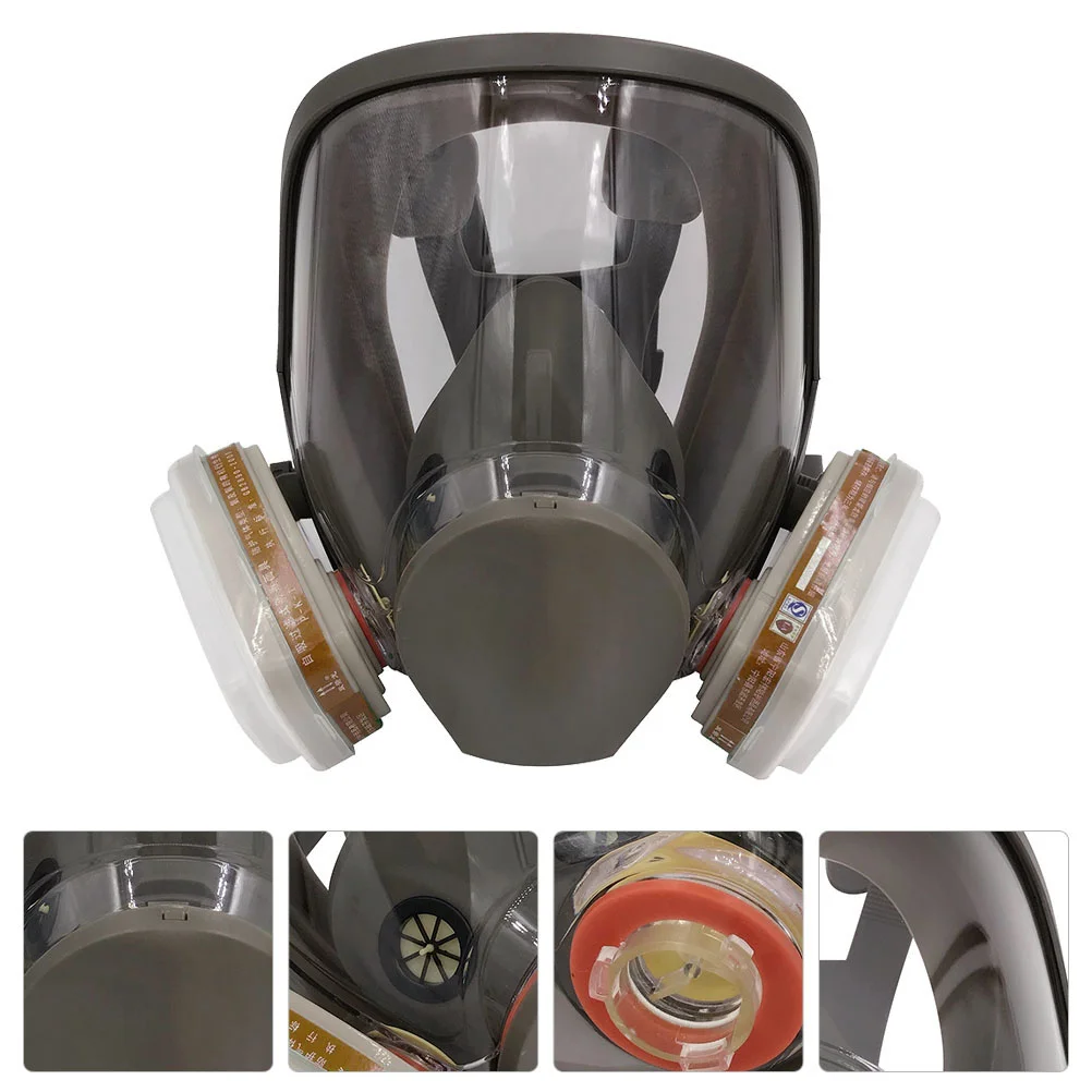 

1pc Creative Safe Cover Breathing Gas Respirator Dust-proof Professional