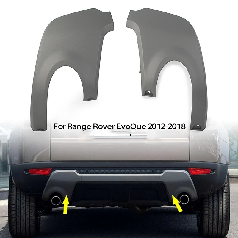 

Rear Exhaust Pipe Towing Hook Cover Trim For Range Rover Evoque 2012-2018