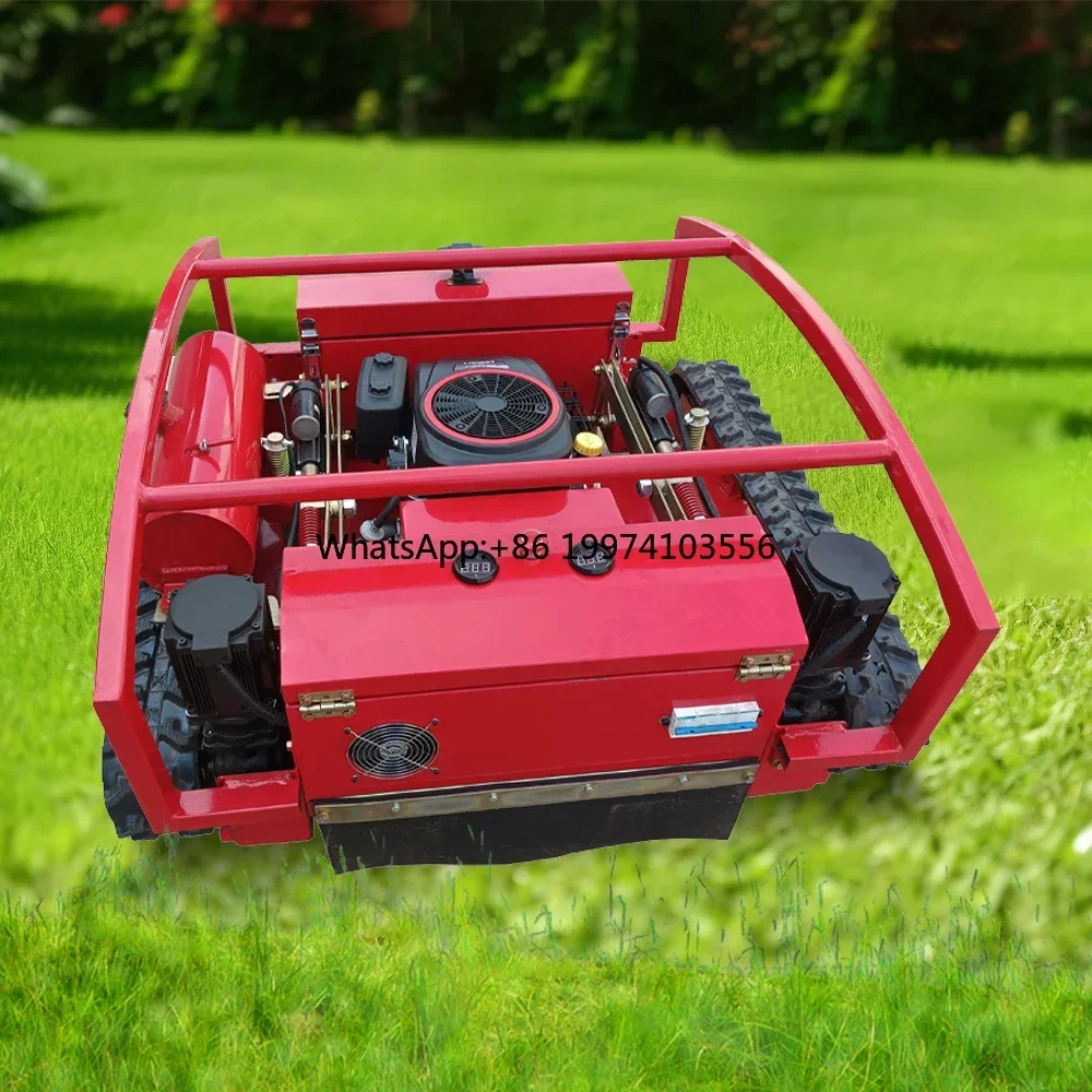 Косилка 800 мм газонокосилка с дистанционным управлением вездеходная наклонная