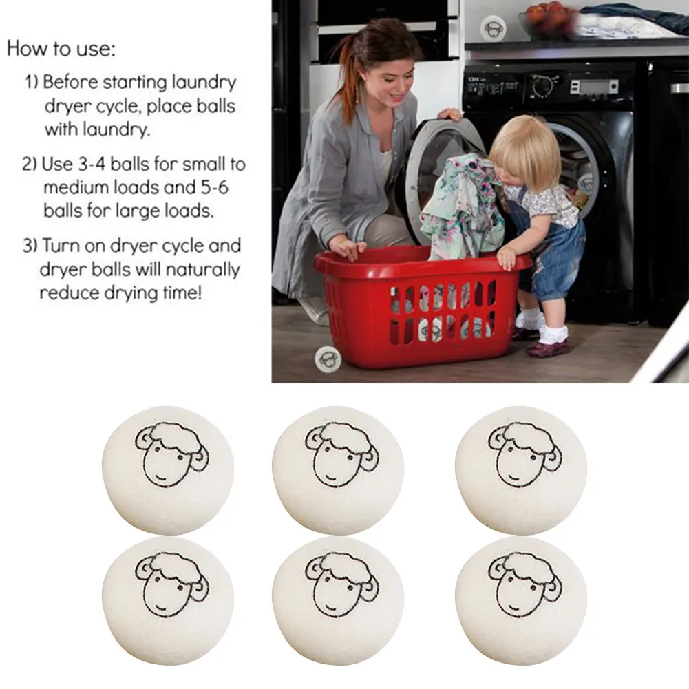 

6 шт., многоразовая Прочная фетровая сушилка для домашних животных