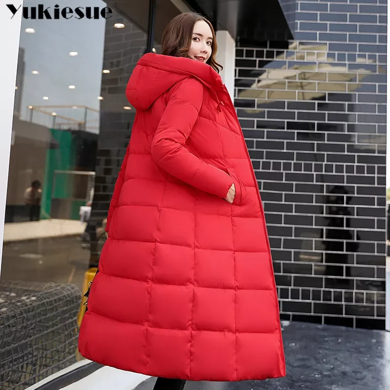 New2022 Autumn 2020 Winter Women Fashion cotton warm X-Loose jacket hoodie long Parkas warm Jackets Female winter Fashion coat L