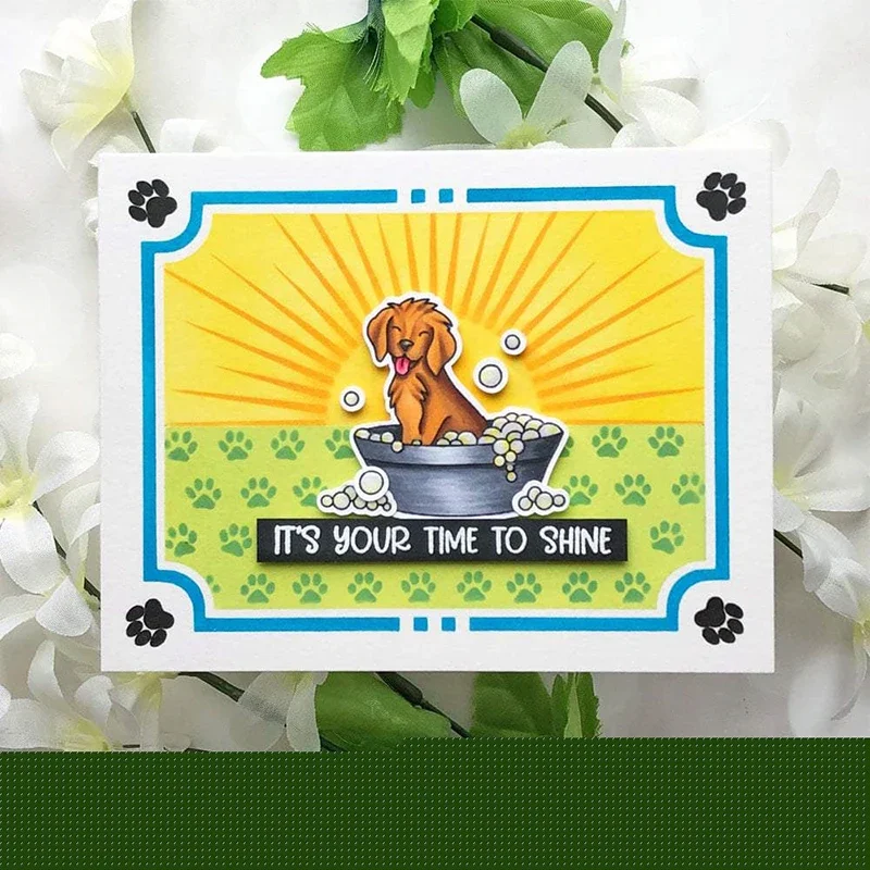 Фото Новые металлические вырубные штампы Miss Ink Stamps RAINBOW SKY 2026 для скрапбукинга, рукоделия, фотоальбомов, трафареты для творчества, ручная работа №5