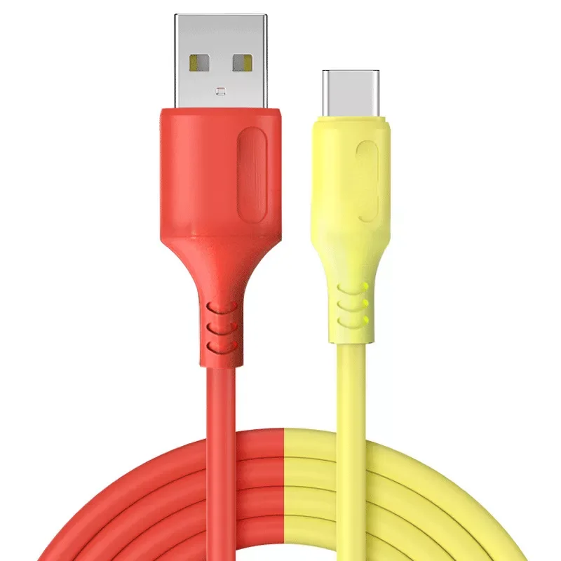 

1.8m Liquid charge Android Fast Charging Magnet Charger Micro USB Type C Mobile Cord Wire