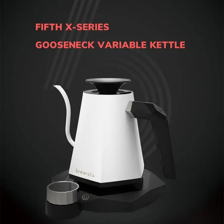 Brewista X Series 304 Stainless Steel 220V Gooseneck Electric Coffee Kettle 0.8L Variable Adjustable Electric Thermal