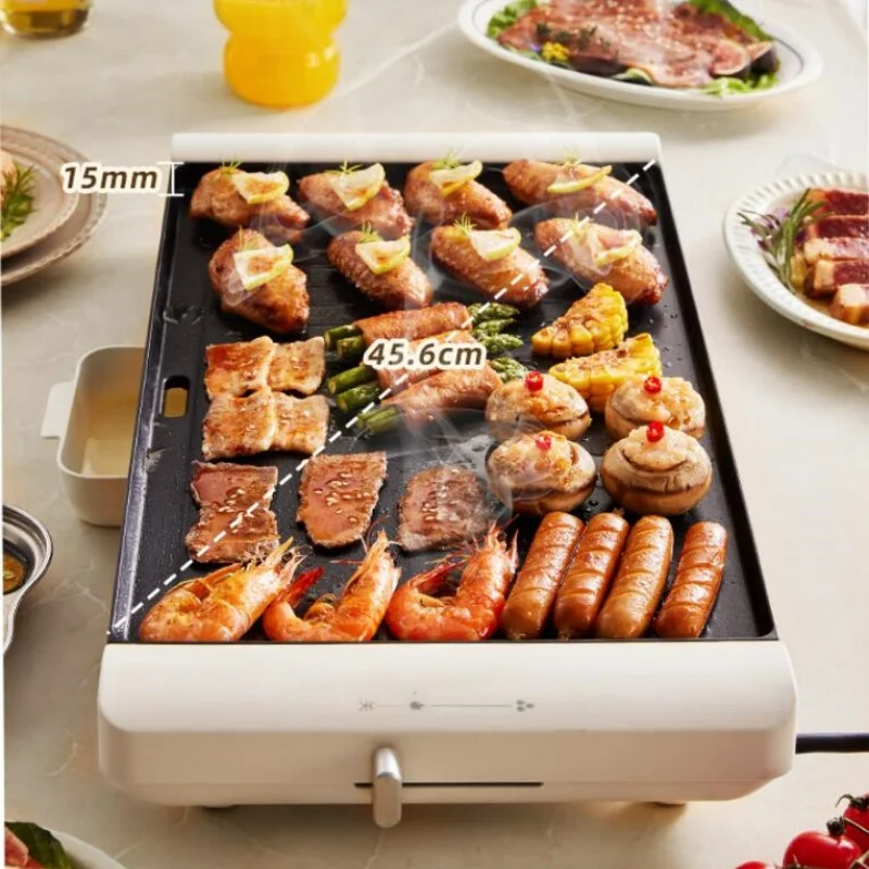 Электрический гриль Bear 220 В 1600 Вт электрическая бытовая многофункциональная