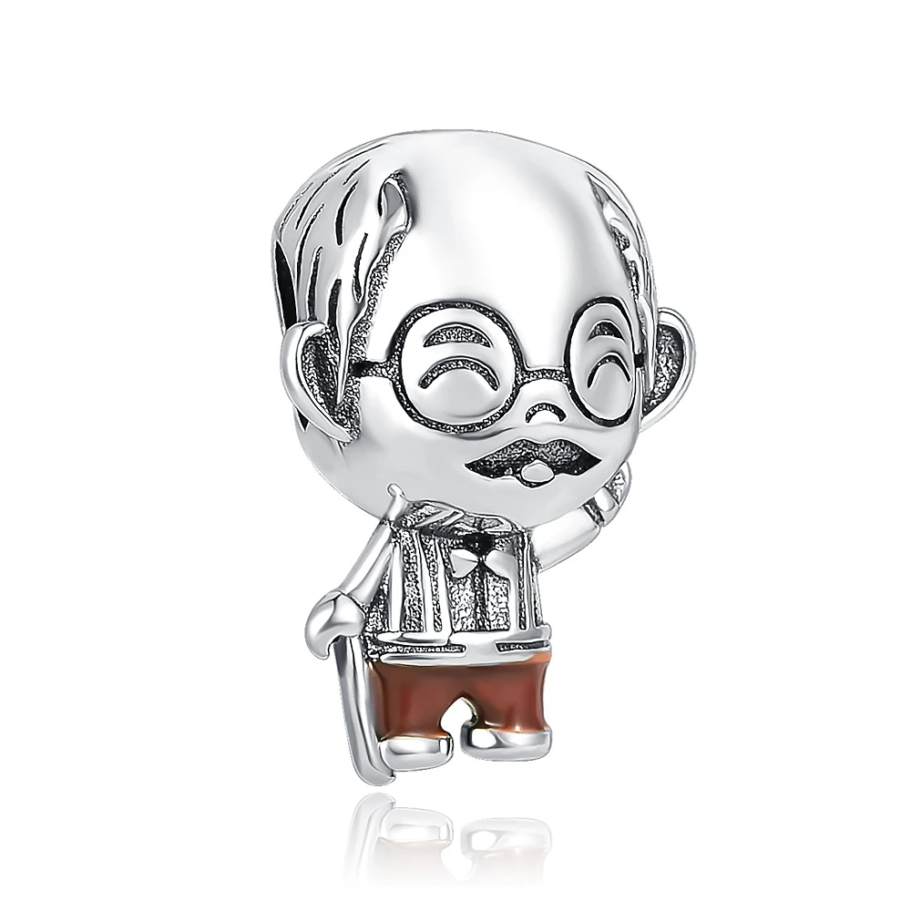 925 Стерлинговое серебро металлические бусины семья мальчик девочка доктор медсестра обаяние соответствует оригинальному подвеске обаянию браслета настоящий подарок.