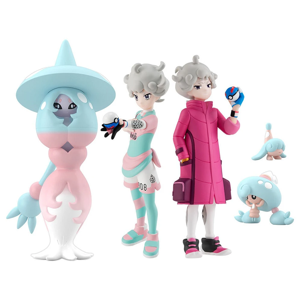 Original Bandai Pokemon Scale World 1/20 Anime Figure Hoenn Region Galar Region Johto Region Action Doll Model Collectible Toys images - 5