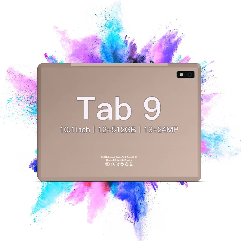 

Планшет Tab 9 на Android 11, 12 Гб ОЗУ 512 Гб ПЗУ, 10 дюймов