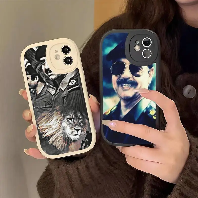 

Saddam Hussein Iraq Phone Case Hard Leather Phone Case for iPhone 13 12 Mini 11 14 Pro Max Xs X Xr 7 8 Plus 6 6s Se 2022 silicon