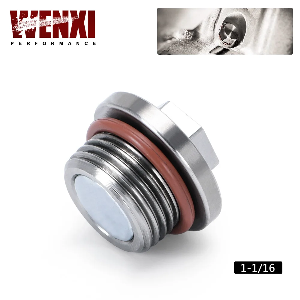 Гайка для слива масла из нержавеющей стали, аксессуары для автомобиля, 1-