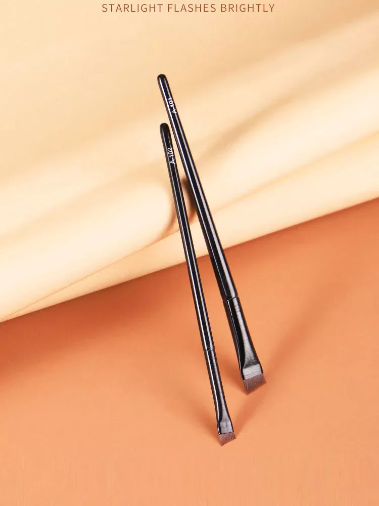 

microbrush Eyebrow brush Make-up brushes Super Thin Angled Eyeliner oblique Flat edge makeup brow tool for women Eyebrows tools
