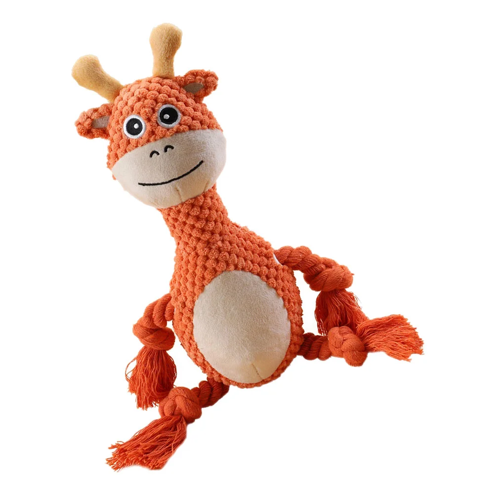 

1 Pc Deer Shape Vocalizing Dog Biting Grinding For Dorm Zoo Shop