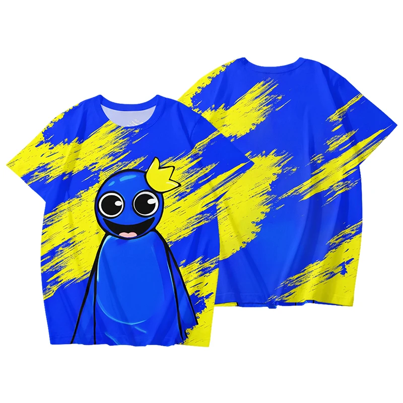 

Rainbow Friends Hot Game 3D Print T-shirt Cotton Short Sleeve High Quality Tee-shirt Boys Girsl Women Men Tees Casual Funny Tops