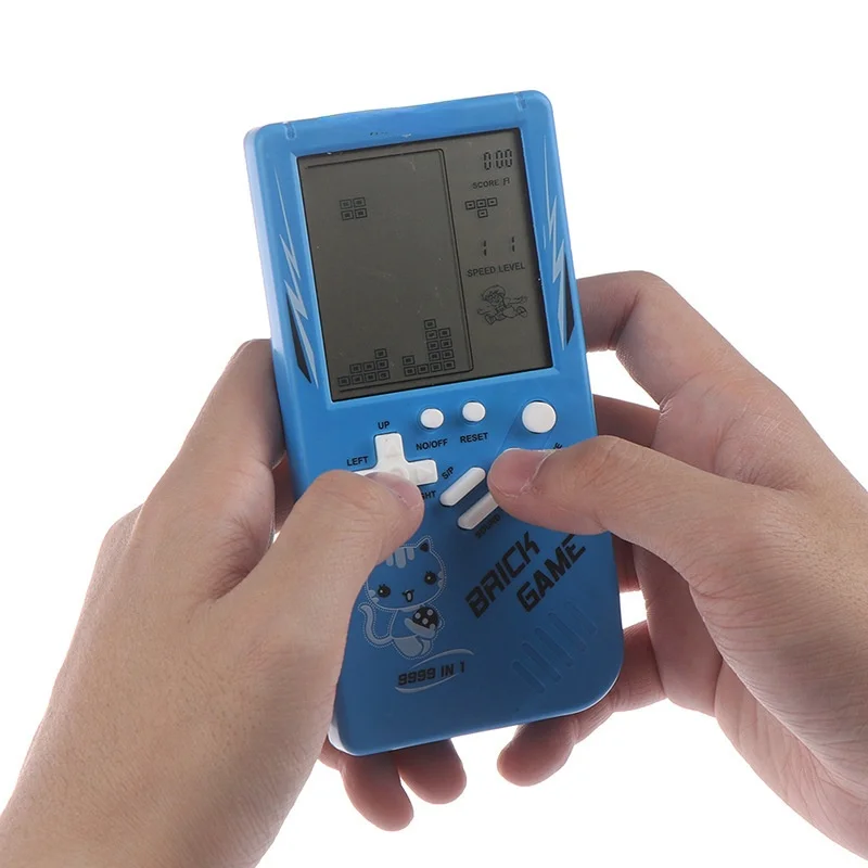 Классический Ручной игровой автомат кирпичная игра детская игровая консоль