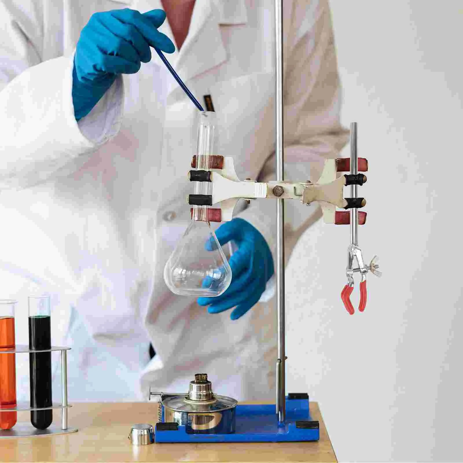 Трехкулачковый зажим джиг-зубец лабораторные зажимы для пальцев цинковый сплав