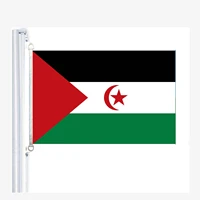 the sahrawi arab democratic republic flag90150cm 100 polyester bannerdigital printing